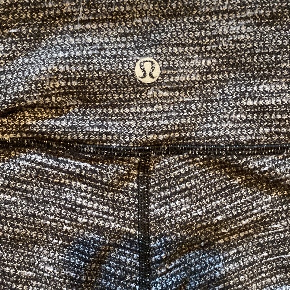 Lululemon leggings. Black and gray full length. - Picture 4 of 4